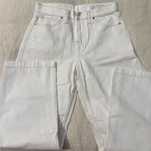GAP High Rise Barrel Jeans